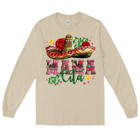 Mushroom mama cita with sombrero hat and roses Long Sleeve Tee - Artiststas