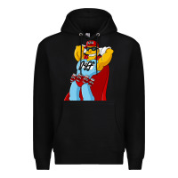 Black The Simpsons duff beer Premium Hoodie - artisFamous