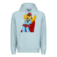 Blue Mist The Simpsons duff beer Premium Hoodie - artisFamous