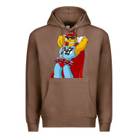 Chestnut The Simpsons duff beer Premium Hoodie - artisFamous