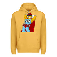 Mustard The Simpsons duff beer Premium Hoodie - artisFamous