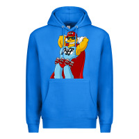 True Royal The Simpsons duff beer Premium Hoodie - artisFamous
