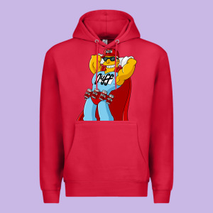 The Simpsons Duff Beer Premium Hoodie Designed By Artisfamous