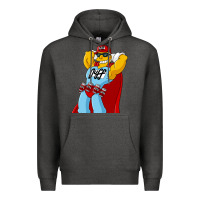 Charcoal Heather The Simpsons duff beer Premium Hoodie - artisFamous