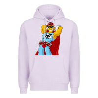 Lilac The Simpsons duff beer Premium Hoodie - artisFamous