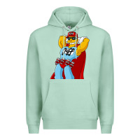 Seafoam The Simpsons duff beer Premium Hoodie - artisFamous