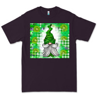 Plum St. Patricks Day Gnome Premium Tee - CowhideDigitalArt