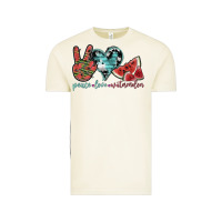 Vintage Arctic peace love watermelon Vintage Tee - SublimationCraftShop