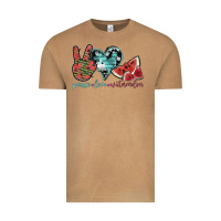 Vintage Camel peace love watermelon Vintage Tee - SublimationCraftShop