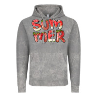 Cloud Rock summer watermelon and strawberry Vintage Hoodie - BarkalooDesign