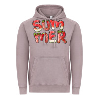 Vintage Zinc summer watermelon and strawberry Vintage Hoodie - BarkalooDesign