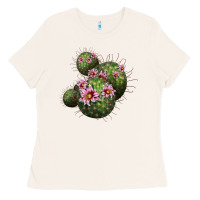 Bone arizona fishhook cacti Ladies Tee - LillyAllenDesigns