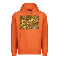 Carrot handdrawn leopard pattern yellow Premium Hoodie - BarkalooDesign