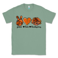 Sage peace love thanksgiving bbs Classic Tee - BundleAndBundleShop