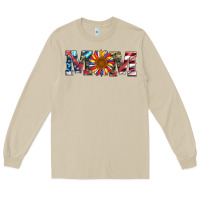 Mushroom mom with sunflower Long Sleeve Tee - Artiststas