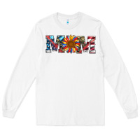 White mom with sunflower Long Sleeve Tee - Artiststas