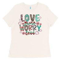 Bone love more worry less Ladies Tee - RacoonDesign