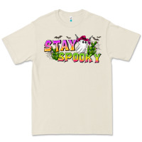 Bone Stay Spooky Premium Tee - CowhideDigitalArt