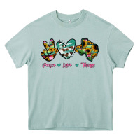 Arona Peace Love Texas Heavy Core Tee - RanaPortraitStore