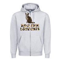 Heather Grey Real Men Love Cats Zipper Hoodie - Bettercallsaul