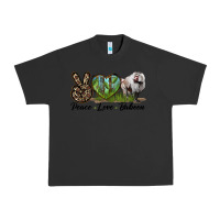 Pigment Black Leopard Peace Love Baboon Urban Heavy Tee - LillyAllenDesigns