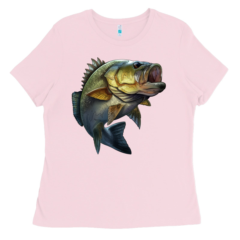 Jumping Bass Ladies Tee by LillyAllenDesigns | Teevron