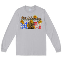 Moon Dust military mom with soldier boots Long Sleeve Tee - Artiststas