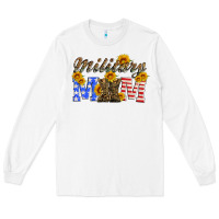 White military mom with soldier boots Long Sleeve Tee - Artiststas