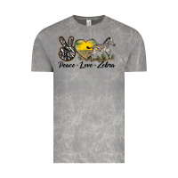 Cloud Rock peace love zebra Vintage Tee - LillyAllenDesigns