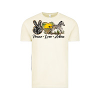 Vintage Arctic peace love zebra Vintage Tee - LillyAllenDesigns