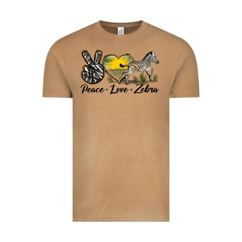 Peace Love Zebra Vintage Tee by LillyAllenDesigns | Teevron