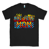 Black Hot mess mom Mother's Day Classic Tee - FaDigitalArtStudio