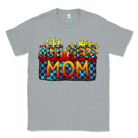 Heather Grey Hot mess mom Mother's Day Classic Tee - FaDigitalArtStudio
