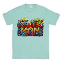 Seafoam Hot mess mom Mother's Day Classic Tee - FaDigitalArtStudio