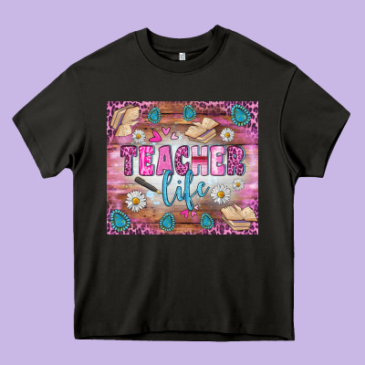 Teacher Life Tumbler Heavy Core Tee Designed By Bundleandbundleshop