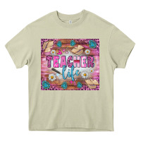 Mossy teacher life tumbler Heavy Core Tee - BundleAndBundleShop