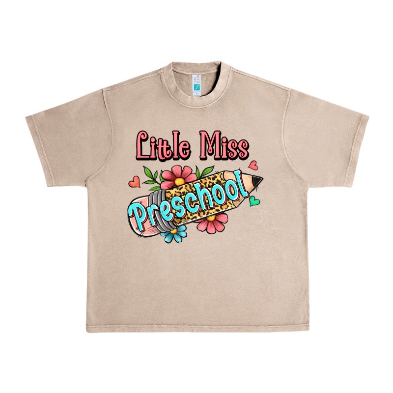 Little Miss Preschool Urban Heavy Tee by RanaPortraitStore | Teevron