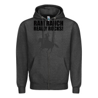 Charcoal Heather Ram Ranch Really Rocks! Zipper Hoodie - Bettercallsaul