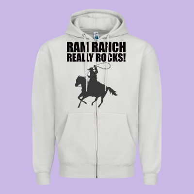 Ram Ranch Really Rocks! Zipper Hoodie Designed By Bettercallsaul