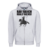 Heather Grey Ram Ranch Really Rocks! Zipper Hoodie - Bettercallsaul
