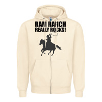 Sandshell Ram Ranch Really Rocks! Zipper Hoodie - Bettercallsaul