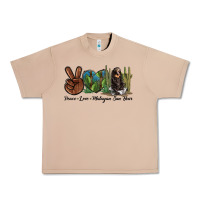 Burro Peace Love Malayan Sun Bear Urban Heavy Tee - LillyAllenDesigns