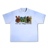 Grape Ice Peace Love Malayan Sun Bear Urban Heavy Tee - LillyAllenDesigns
