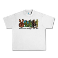 Lunar Rock Peace Love Malayan Sun Bear Urban Heavy Tee - LillyAllenDesigns