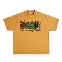 Peanut Butter Peace Love Malayan Sun Bear Urban Heavy Tee - LillyAllenDesigns