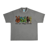 Tornado Peace Love Malayan Sun Bear Urban Heavy Tee - LillyAllenDesigns
