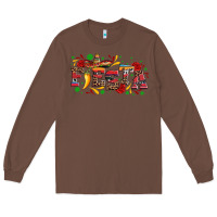 Chestnut fieasta with sombrero rose and pepper Long Sleeve Tee - Artiststas