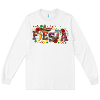 White fieasta with sombrero rose and pepper Long Sleeve Tee - Artiststas