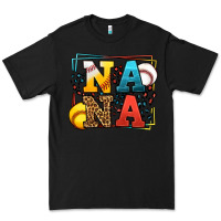 Black Baseball and Softball nana Premium Tee - LillyAllenDesigns