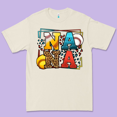 Baseball And Softball Nana Premium Tee Designed By Lillyallendesigns